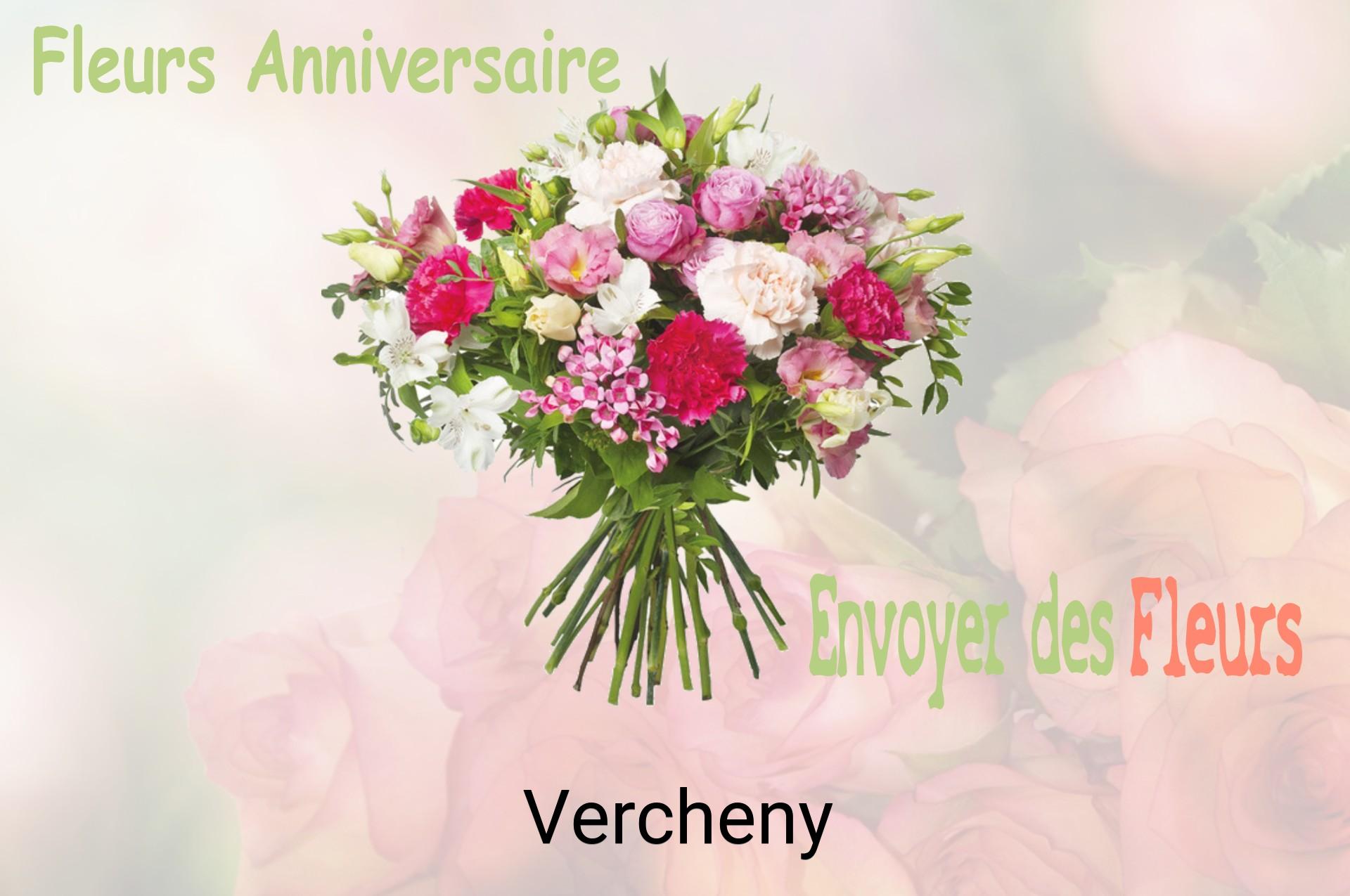 Bouquet de fleurs d’anniversaire livré à Vercheny